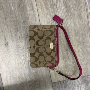 Coach wristlet